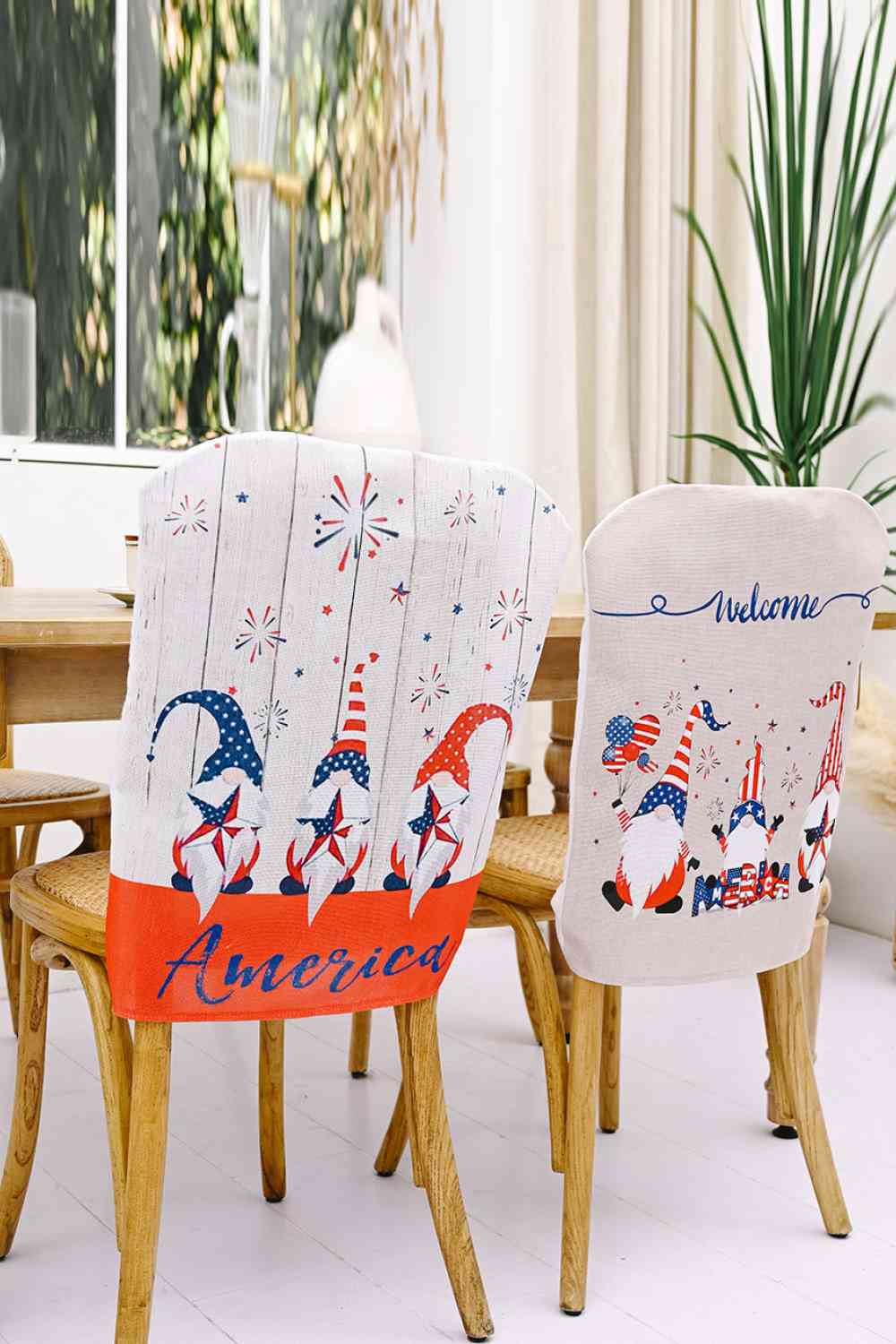 2-Piece Independence Day Chair Covers