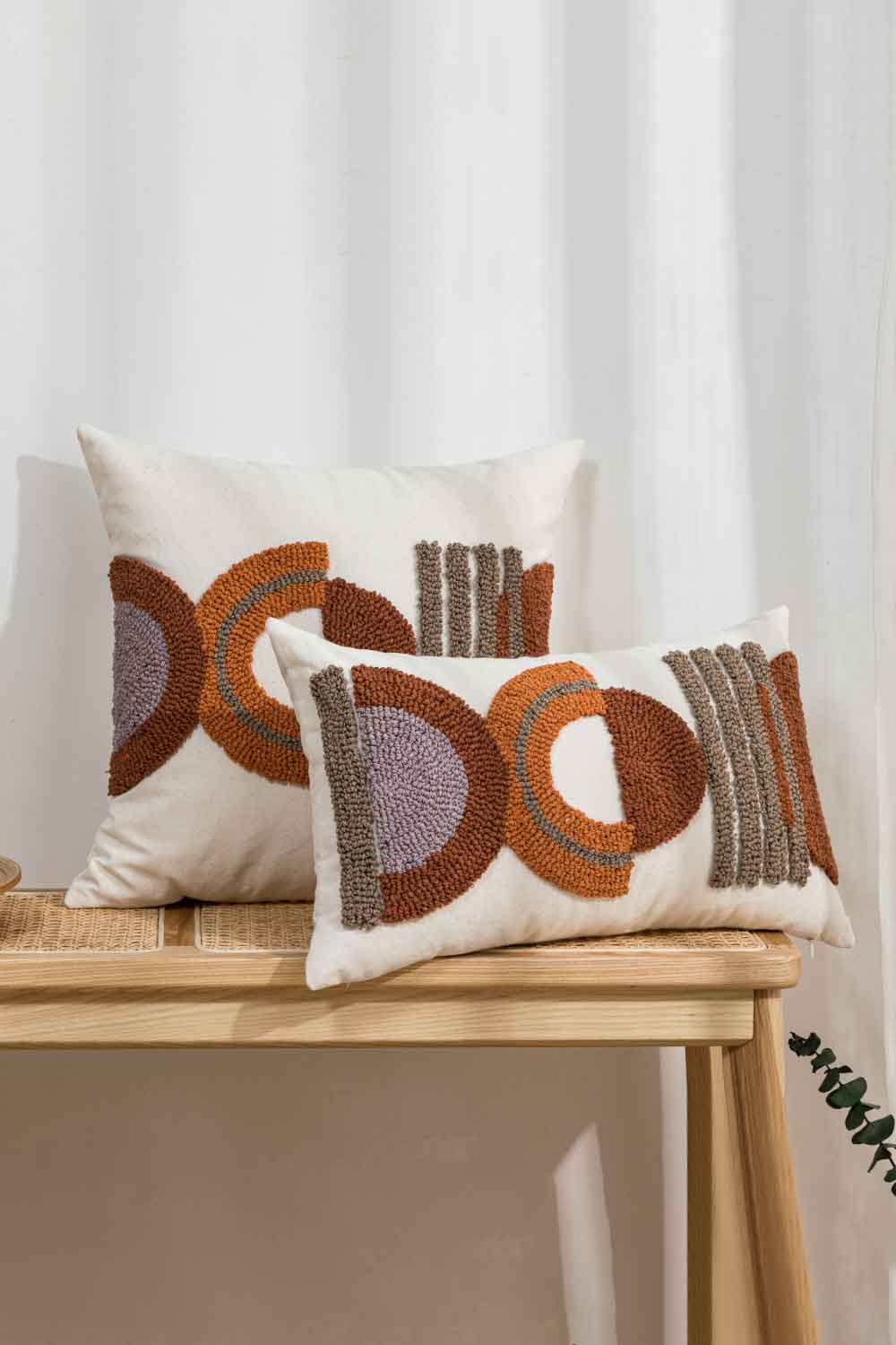 Tufted Decorative Throw Pillow Case