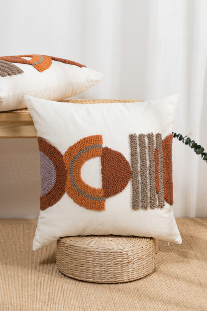 Tufted Decorative Throw Pillow Case