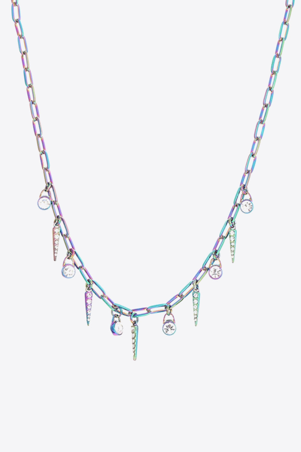Colorful Multi-Charm Necklace