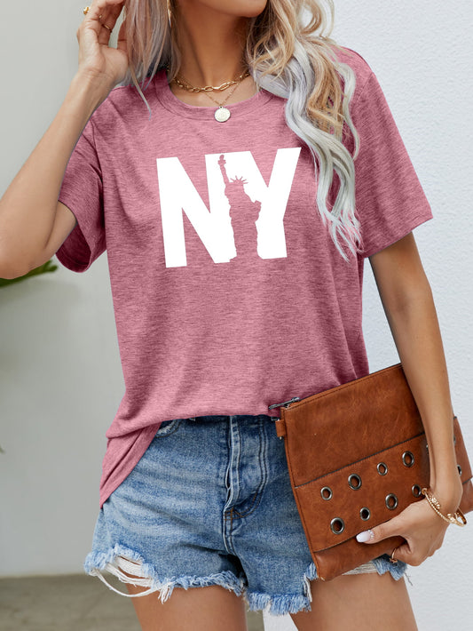 NY the Statue of Liberty Graphic Tee