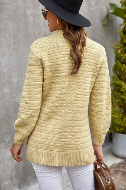 Crewneck High-Low Sweater